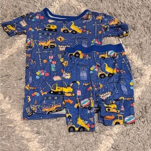 Little Sleepies Construction Vehicle Kids Pajama Set 5/6